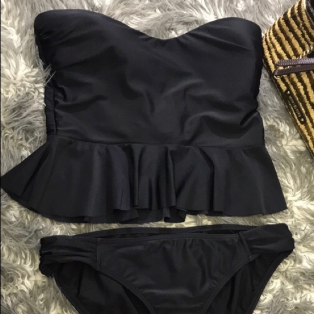 RePosh: Loft two-piece tankini bathing suit